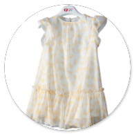 ABITO TULLE FANTASIA GIALLO 