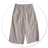 PANTALONE LARGO BEIGE 