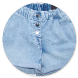 SHORT IN JEANS CHIARO 