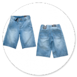 BERMUDA IN JEANS IN CHAMBRAY