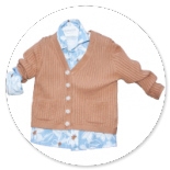 CARDIGAN COTONE BEIGE 