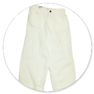 PANTALONE BIANCO LARGO 