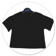 TSHIRT FIAMMATA NERA 