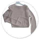 TWIN SET COTONE TRAFORATO CON FILO ORO