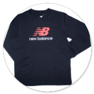 T-SHIRT MANICA LUNGA NERA CON LOGO 