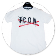 TSHIRT BIANCA CON SCRITTA 