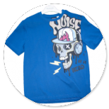 TSHIRT ROYAL CON STAMPA 