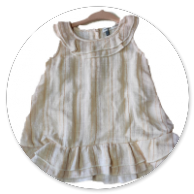 ABITO MISTO LINO BEIGE RIGA CORALLO