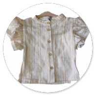 CAMICIA RIGA ROSA CON GALE