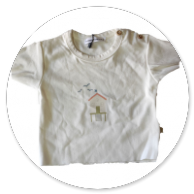 TSHIRT BIANCA CON CABINA